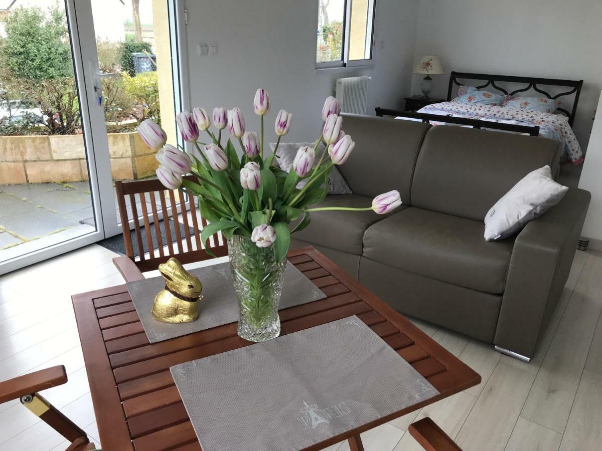 Studio Prestige Cote De Nacre En Normandie Apartment Mathieu Luaran gambar